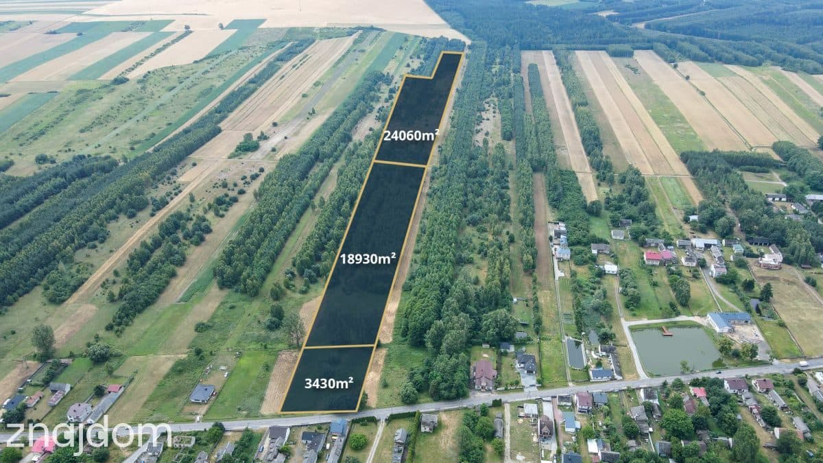 Działka 4,64 ha z częścią budowlaną | Gmina Mstów - zdjęcie 2