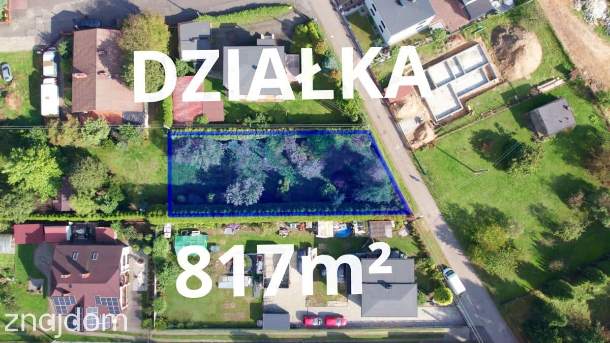 817 m² pod DOM! 40 x 19 m, pełne media w granicy - zdjęcie 12