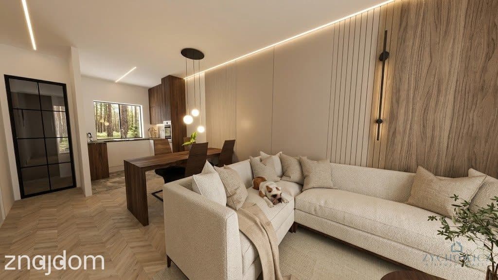 Nowy etap! Dom 86,64 m² z ogrodem i garażem - zdjęcie 3