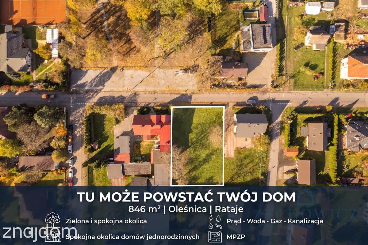 Działka w Oleśnicy, idealna pod Twój dom | MPZP - zdjęcie 2